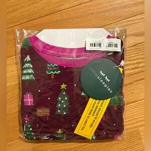 Little Sleepies Tree Traffic long sleeve two piece pajamas size 3t